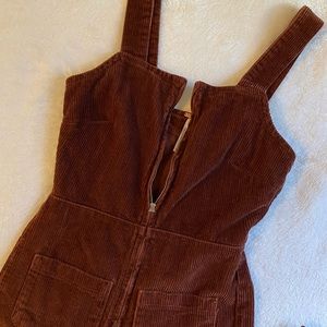 adorable corduroy free people overalls